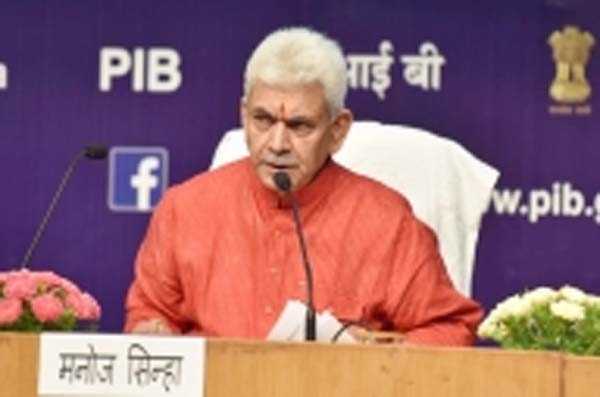 मनोज सिन्हा बने जम्मू-कश्मीर के उपराज्यपाल, शुक्रवार को लेंगे शपथ